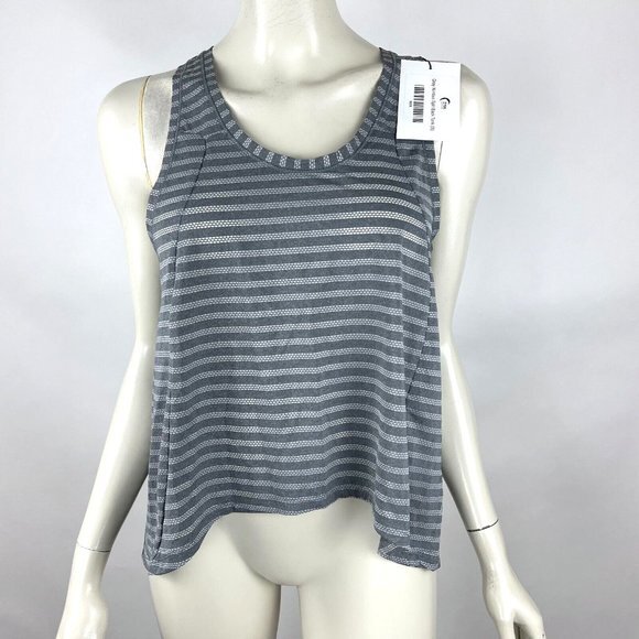 Zyia Nimbus Split Back Tank Women S NWT Stretch Lightweight Gym Yoga Run Top822S - Picture 1 of 9